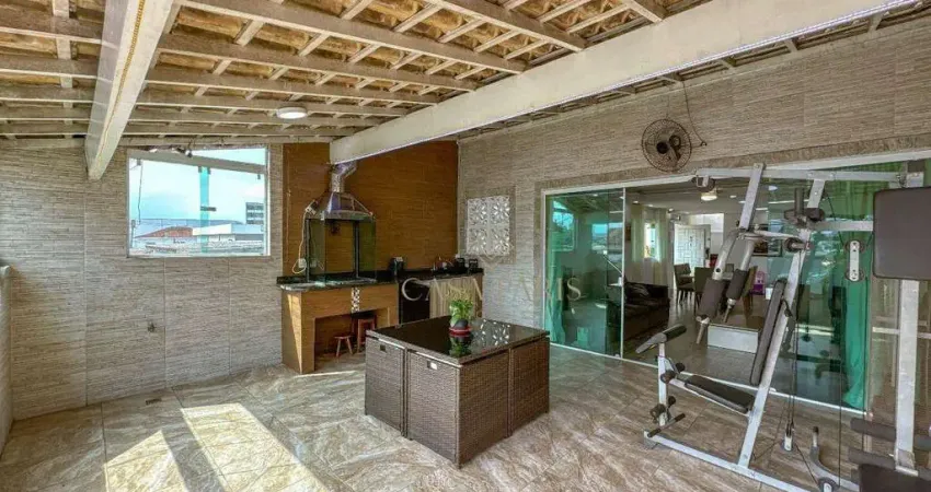 Sobrado com 3 dormitórios à venda, 400 m² por R$ 1.890.000,00 - Boqueirão - Praia Grande/SP