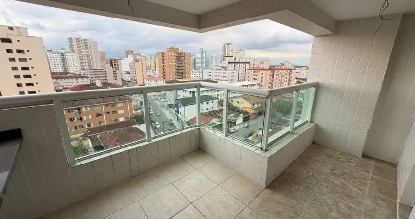 Apartamento com 2 dormitórios à venda, 74 m² por R$ 590.000,00 - Canto do Forte - Praia Grande/SP