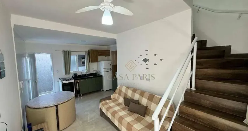 Sobrado com 2 dormitórios à venda, 49 m² por R$ 390.000 - Caiçara - Praia Grande/SP