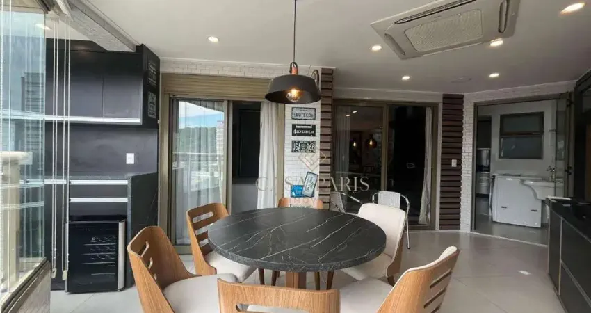 Apartamento com 3 dormitórios à venda, 130 m² por R$ 1.400.000 - Canto do Forte - Praia Grande/SP