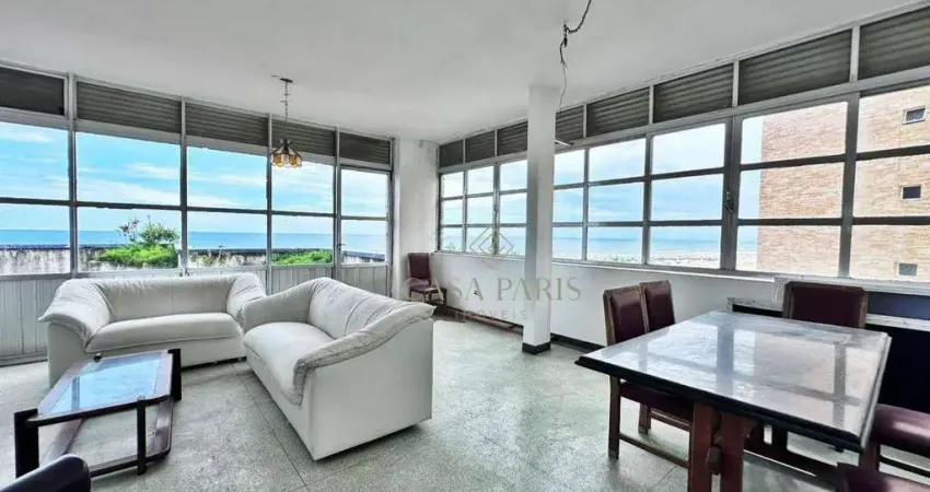 Cobertura VISTA MAR com 2 dormitórios à venda, 160 m² por R$ 550.000 - Vila Guilhermina - Praia Grande/SP