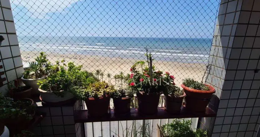 Apartamento VISTA MAR com 1 dormitório à venda, 59 m² por R$ 325.000 - Real - Praia Grande/SP