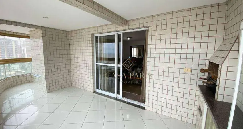 Apartamento com 3 dormitórios à venda, 172 m² por R$ 950.000,00 - Tupi - Praia Grande/SP