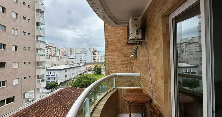 Apartamento com 1 dormitório à venda, 50 m² por R$ 370.000,00 - Canto do Forte - Praia Grande/SP