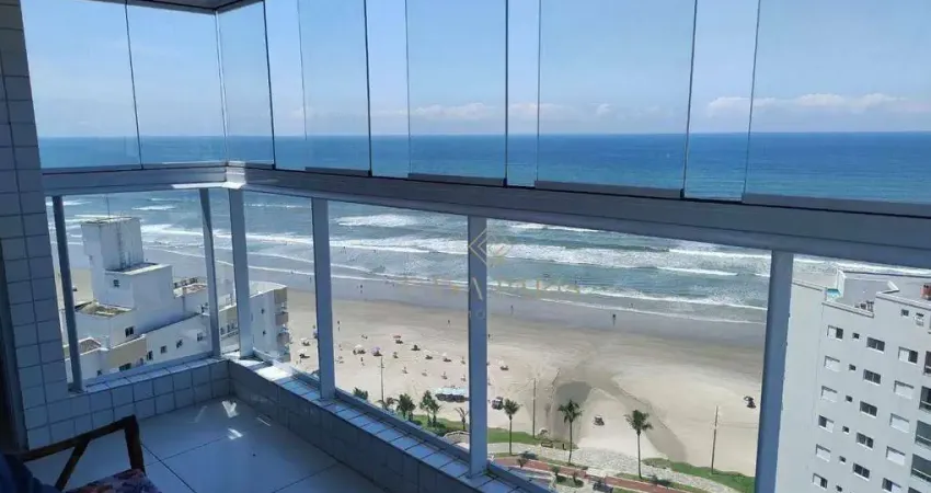 Apartamento com 1 dormitório à venda, 53 m² por R$ 445.000,00 - Caiçara - Praia Grande/SP