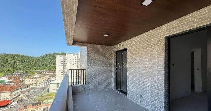 Apartamento com 2 dormitórios à venda, 75 m² por R$ 700.000,00 - Canto do Forte - Praia Grande/SP