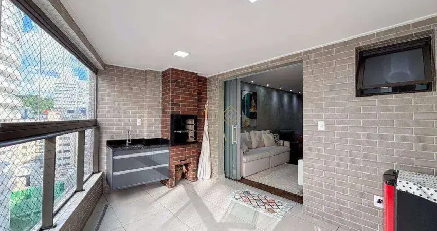 Apartamento com 2 dormitórios à venda, 83 m² por R$ 900.000 - Canto do Forte - Praia Grande/SP