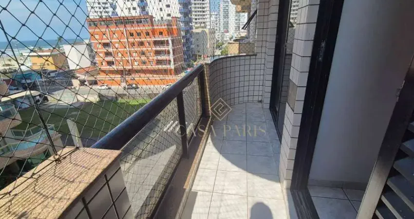 Apartamento com 1 dormitório à venda, 56 m² por R$ 320.000,00 - Tupi - Praia Grande/SP