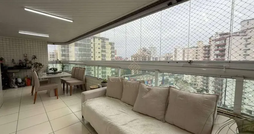 Apartamento com 4 dormitórios à venda, 157 m² por r$ 1.700.000,00 - vila guilhermina - praia grande/sp