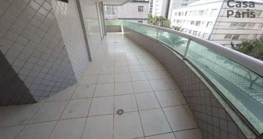 Apartamento com 3 dormitórios à venda, 170 m² por r$ 850.000,00 - tupi - praia grande/sp