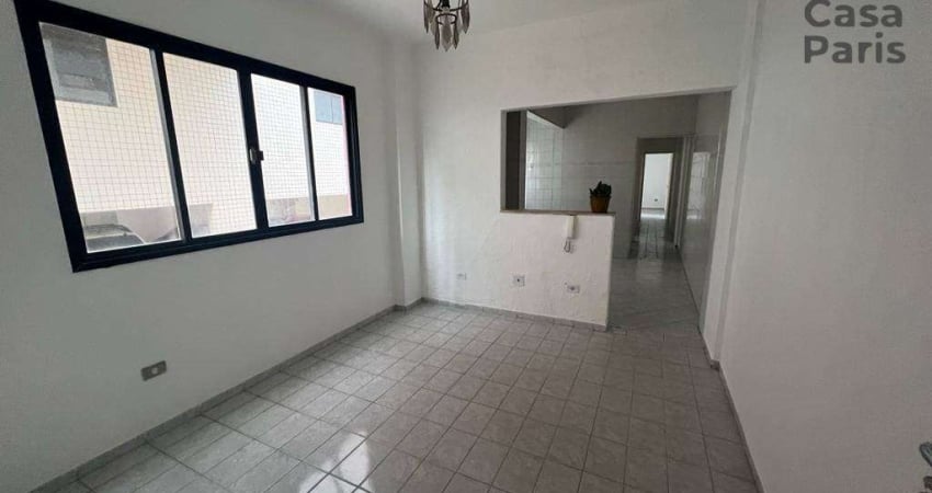Apartamento com 2 dormitórios à venda, 56 m² por r$ 310.000,00 - vila guilhermina - praia grande/sp