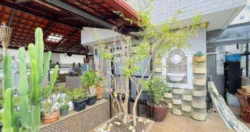 Cobertura à venda com 4 quartos e 2 vagas no Bairro Castelo