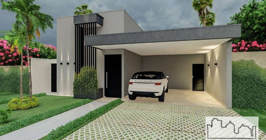 Casa em condomínio fechado com 3 quartos à venda na Rua Lilia Elisa Eberle Lupo, Quinta do Salto Residence, Araraquara
