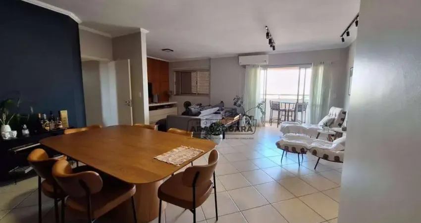 Apartamento com 3 dormitórios sendo 3 suítes à venda por r$ 750.000 - edificio jacarandá- araraquara/sp