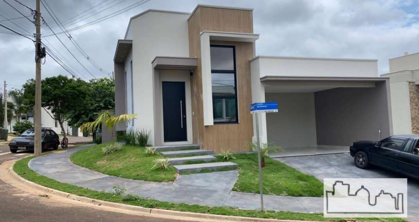 Casa em condomínio fechado com 3 quartos à venda na Avenida Deputado Federal Mário Eugênio, Parque Residencial Damha, Araraquara