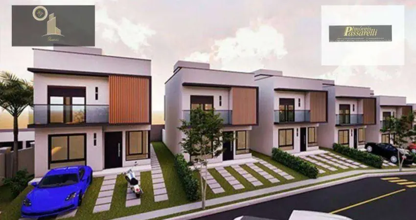 Casa com 3 dormitórios à venda, 137 m² por R$ 1.190.000,00 - Mont Blanc Village - Vinhedo/SP