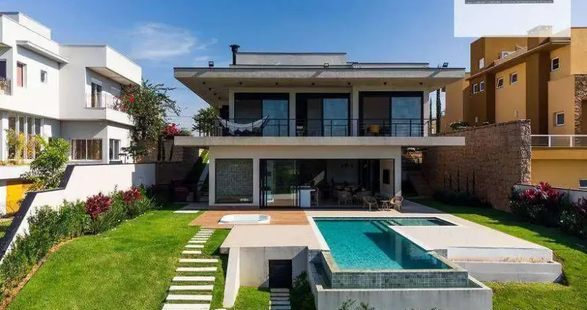 Casa com 4 dormitórios à venda, 427 m² por R$ 5.490.000,00 - Condomínio Campo de Toscana - Vinhedo/SP