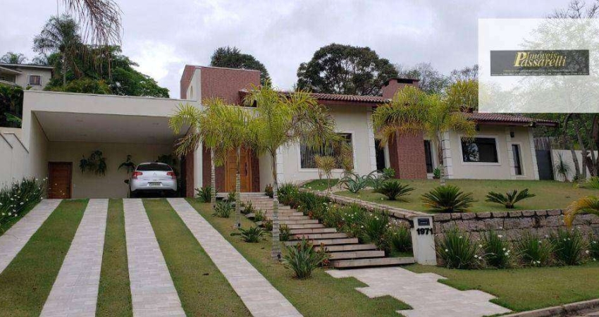 Casa com 3 dormitórios à venda, 347 m² por R$ 3.000.000,00 - Condomínio Estância Marambaia - Vinhedo/SP