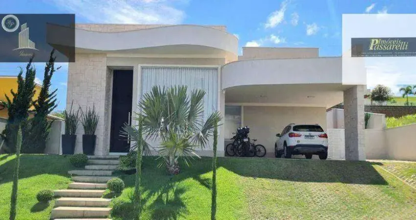Casa com 4 dormitórios à venda, 411 m² por R$ 3.500.000,00 - Condomínio Campo de Toscana - Vinhedo/SP