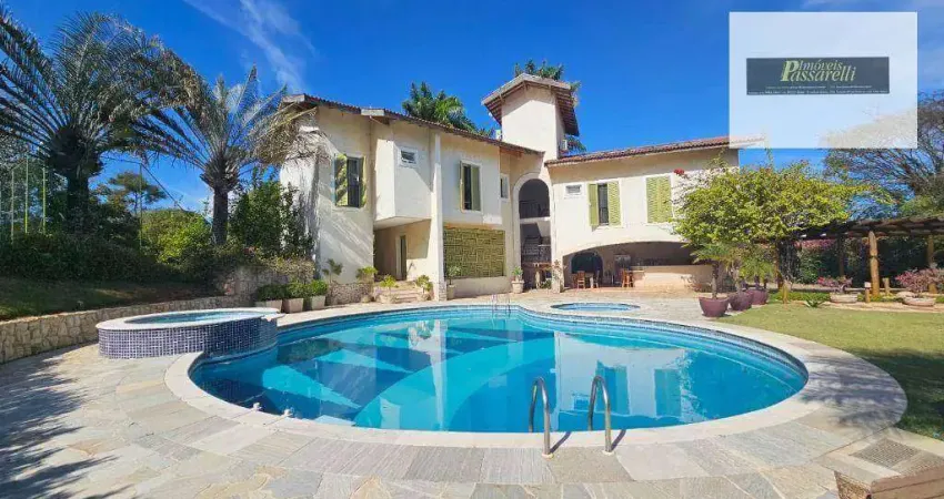 Casa com 8 dormitórios à venda, 1500 m² por R$ 8.500.000,00 - Condomínio Village Sans Souci - Valinhos/SP