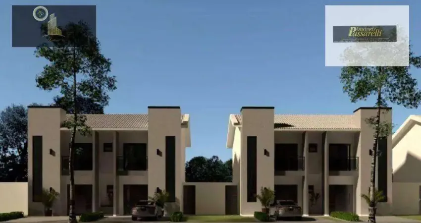 Casa com 2 dormitórios à venda, 81 m² por R$ 601.410,20 - Residencial Vila Gaia - Louveira/SP