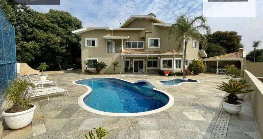 Casa com 4 dormitórios, 1000 m² - venda por R$ 3.480.000 ou aluguel por R$ 22.930/mês - Condomínio São Joaquim - Vinhedo/SP