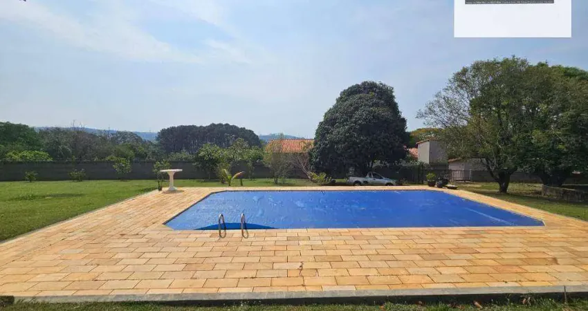 Chácara com 3 dormitórios à venda, 4748 m² por r$ 1.500.000 - cocais - itatiba/sp
