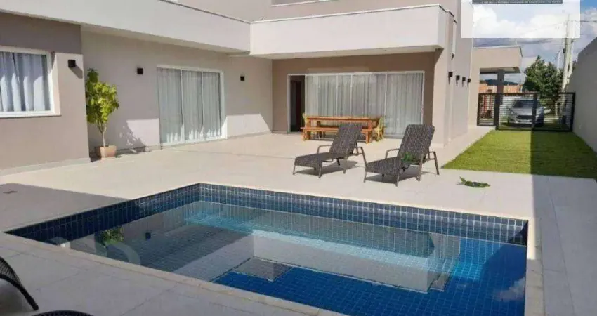 Casa com 3 dormitórios à venda, 300 m² por R$ 3.499.000,00 - Condomínio Campo de Toscana - Vinhedo/SP