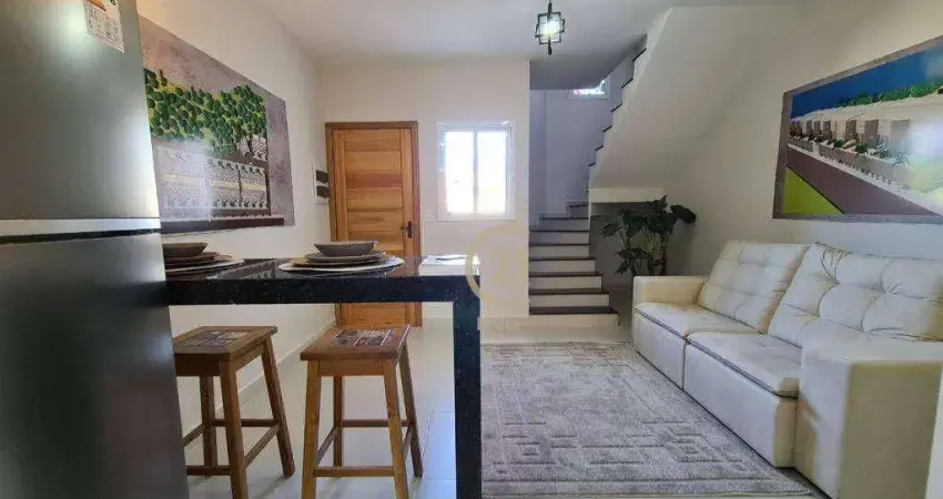 Casa em condomínio fechado com 2 quartos à venda no Rio do Ouro, Caraguatatuba 