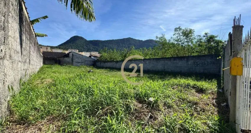 Terreno à venda, 318 m² por R$ 230.000,00 - Martim de Sá - Caraguatatuba/SP