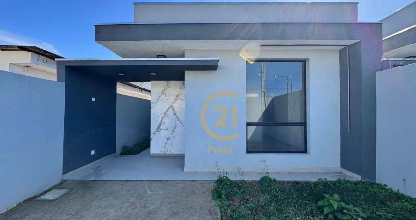 Casa com 2 dormitórios à venda, 61 m² por R$ 390.000 - Balneário dos Golfinhos - Caraguatatuba/SP