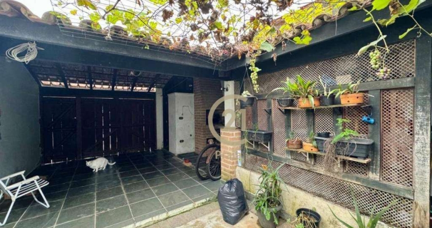 Casa com 2 dormitórios à venda, 100 m² por R$ 350.000 - Poiares - Caraguatatuba/SP