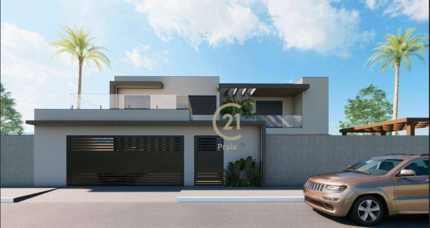 Sobrado com 3 dormitórios à venda, 250 m² por R$ 1.540.000 - Capricórnio II - Caraguatatuba/SP