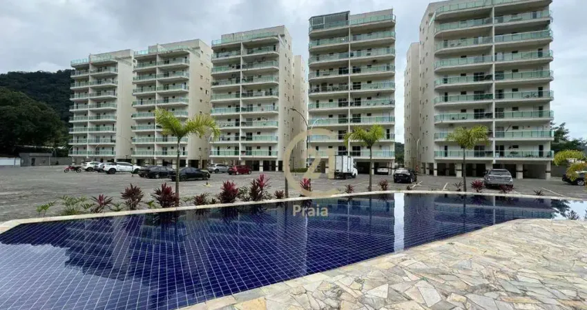 Apartamento com 2 dormitórios à venda, 82 m² por r$ 500.000 - cidade jardim - caraguatatuba/sp