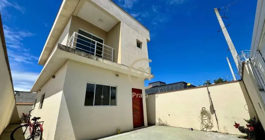 Sobrado com 2 dormitórios à venda, 105 m² por r$ 450.000 - balneário dos golfinhos - caraguatatuba/sp