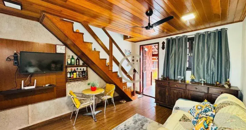 Apartamento à venda, 2 dormitórios a 350 metros da praia, 43 m² por R$ 400.000 - Prainha - Caraguatatuba/SP