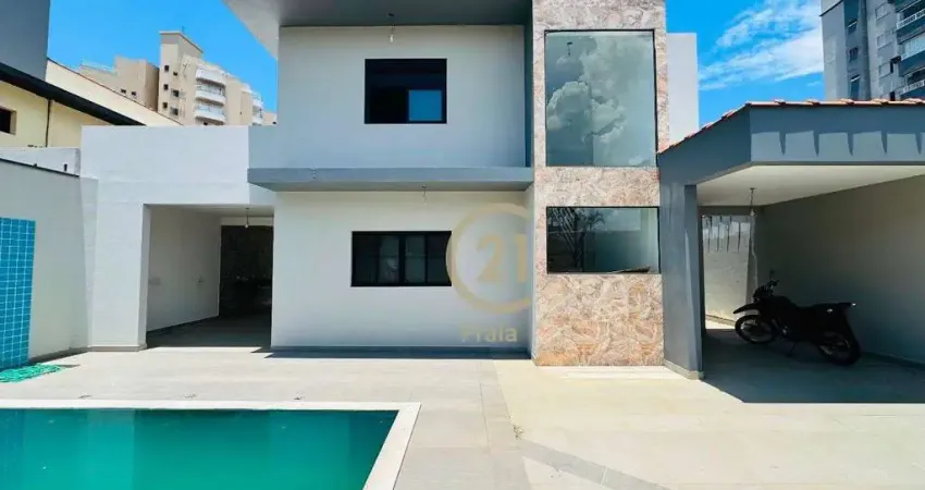 Sobrado com 4 dormitórios à venda, 220 m² a 100 metros da praia por R$ 1.450.000 - Indaiá - Caraguatatuba/SP