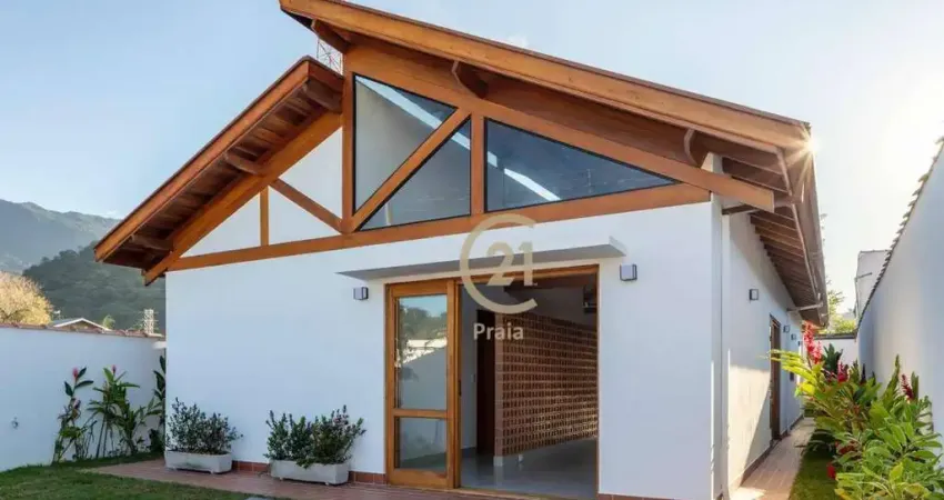 Casa com 3 dormitórios à venda, 128 m² por R$ 1.000.000,00 - Massaguaçu - Caraguatatuba/SP