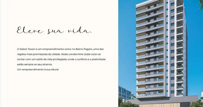 Apartamento com 2 quartos à venda na Avenida Atílio Pedro Pagani, Pagani, Palhoça