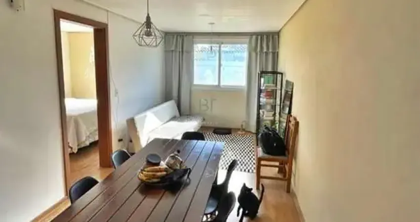 APARTAMENTO DE 01 DORMITÓRIO SEMIMOBILIADO NO BAIRRO CHARQUEADAS