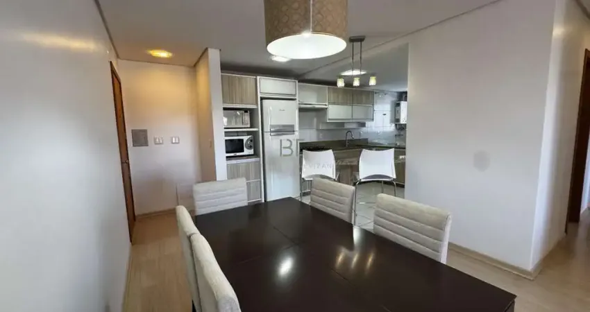 APARTAMENTO SEMIMOBILIADO 02 DORMITÓRIOS E BOX DUPLO  NO BAIRRO BELA VISTA