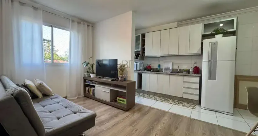 Apartamento de 02 dormitórios semimobiliado no bairro vinhedos