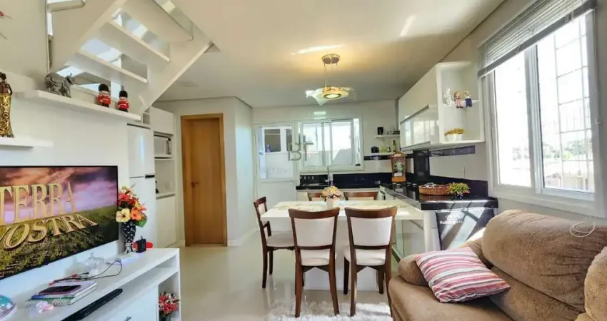 Sobrado de esquina no esplanada com 02 dormitórios e espaço para sala comercial