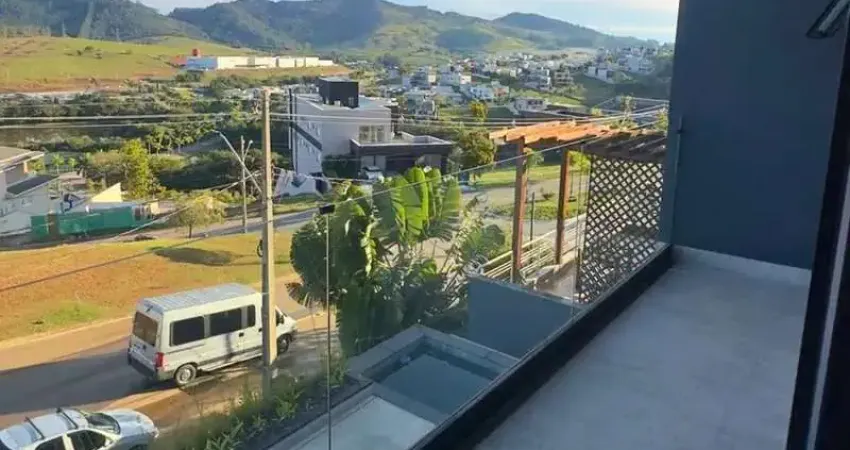 Casa nova à venda no vale das águas em bragança paulista. 3 suítes, área gourmet, piscina, acabamento moderno e localização privilegiada em condomínio fechado.