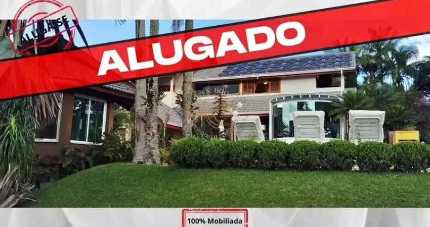 Casa de alto padrão com 3 dormitórios (suítes) para alugar, r$28.000