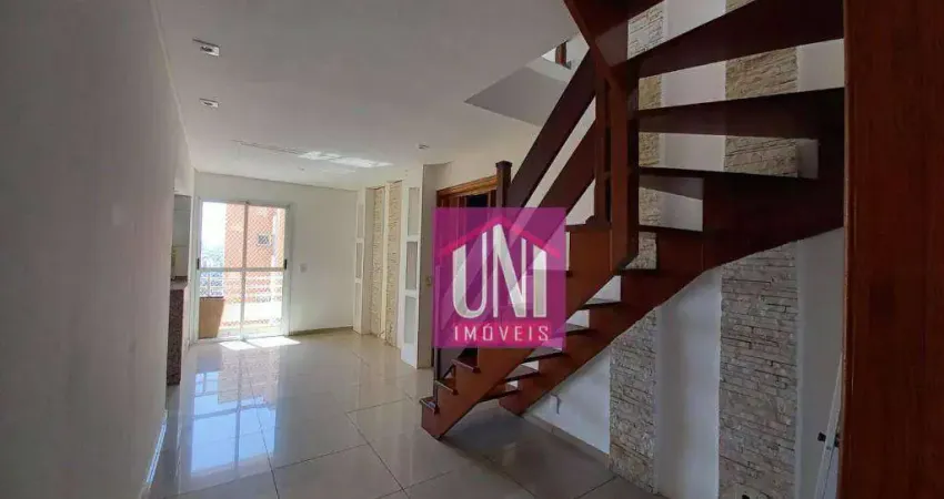 Cobertura com 2 dormitórios à venda, 111 m² por R$ 690.000 - Casa Branca - Santo André/SP