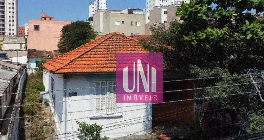 Terreno à venda, 500 m² por R$ 1.100.000 - Vila Príncipe de Gales - Santo André/SP