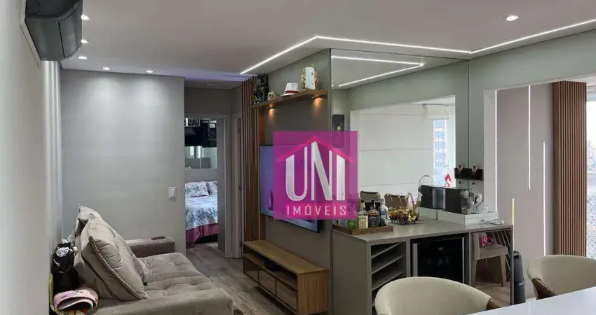 Apartamento com 2 dormitórios à venda, 64 m² por R$ 735.000 - Jardim - Santo André/SP