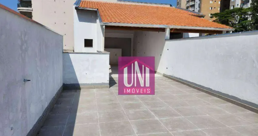 Cobertura com 3 dormitórios à venda, 137 m² por R$ 750.000 - Vila Valparaíso - Santo André/SP