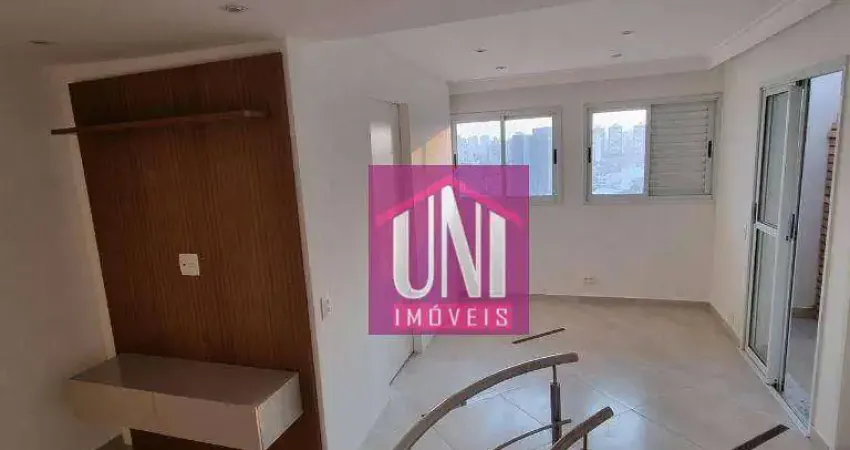 Apartamento Duplex com 2 dormitórios à venda, 83 m² por R$ 490.000 - Casa Branca - Santo André/SP